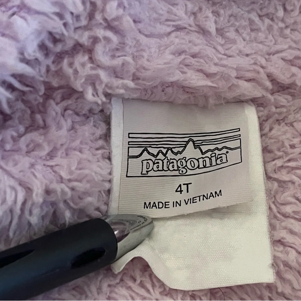 Patagonia Pink Reversible Dream Song Hoody Jacket Size 4T